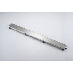 30 Inches Linear Shower Drain, Included Hair Strainer and Leveling Feet