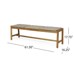 CAMBRIA 3 SEATER BENCH