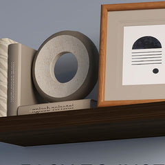 Dark Walnut Floating Shelf