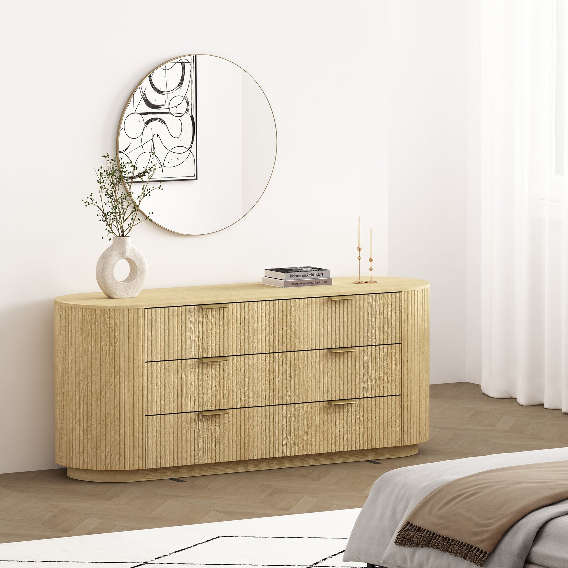 Dresser in Natural Oak