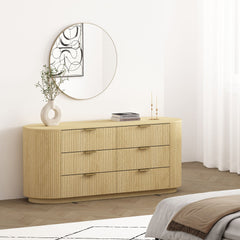 Dresser in Natural Oak