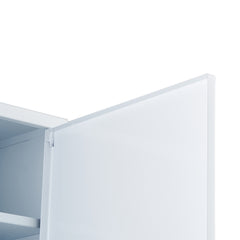 3-Shelf First Aid Cabinet Wall Mounted Medicine Cabinet Emergency Metal Med Box