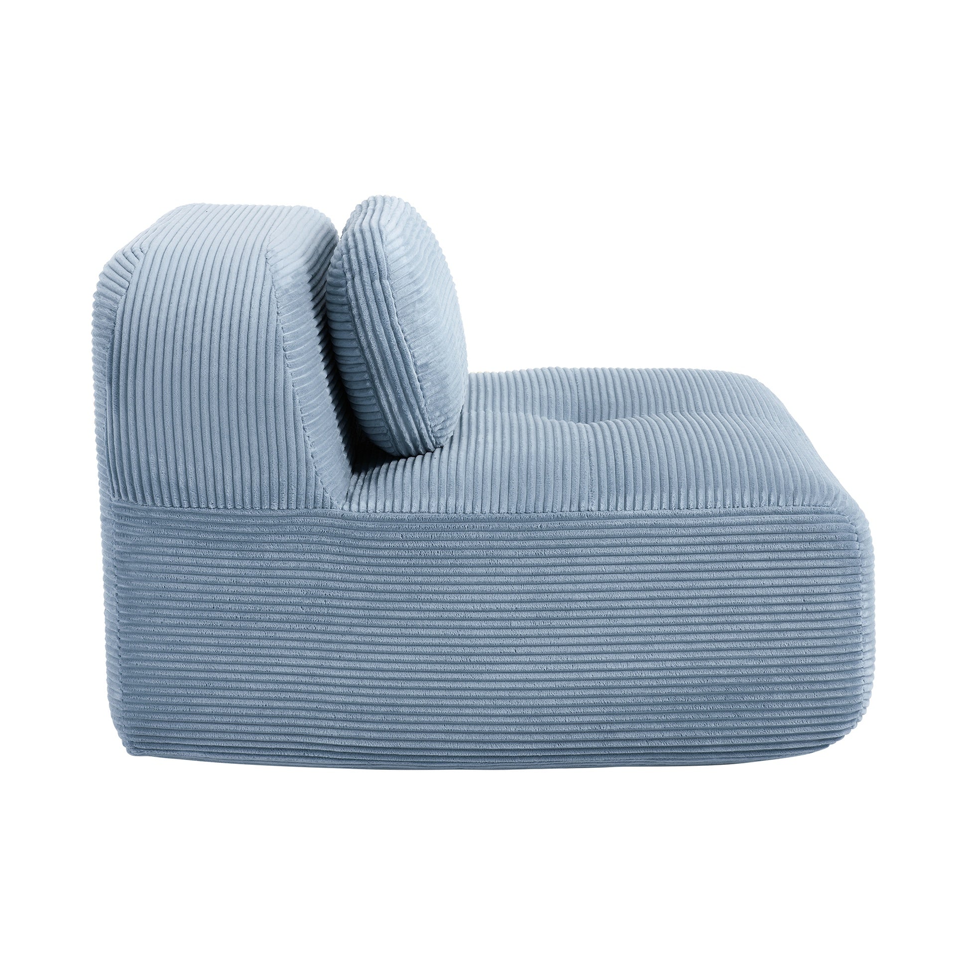 Hamlet LSF&RSF Corner Sofa W/Pillows Corduroy- Blue