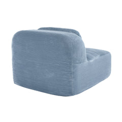 Hamlet LSF&RSF Corner Sofa W/Pillows Corduroy- Blue