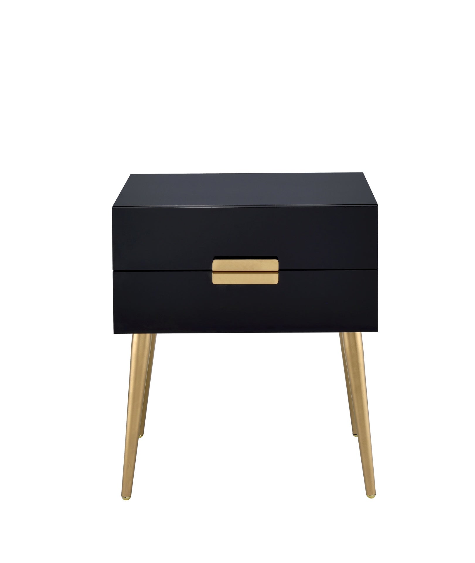 Denvor Black & Gold Finish End Table