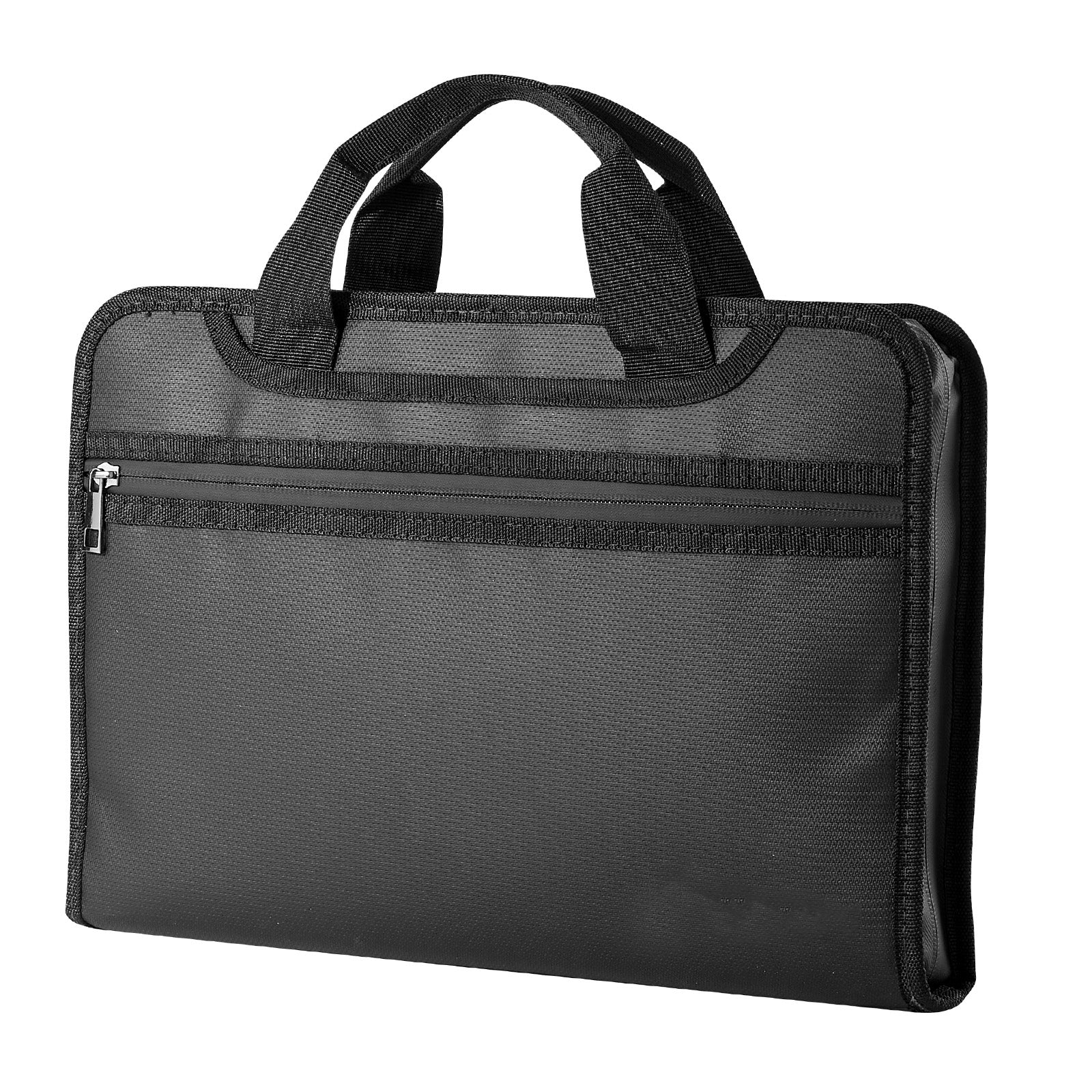 Fireproof Document Bag, 1832 ℉ Heat Insulated Fireproof & Waterproof Bag, Portable Multi-Layer File Storage Security Organizer Home Office Travel Use, for Passports, Important Documents, Files