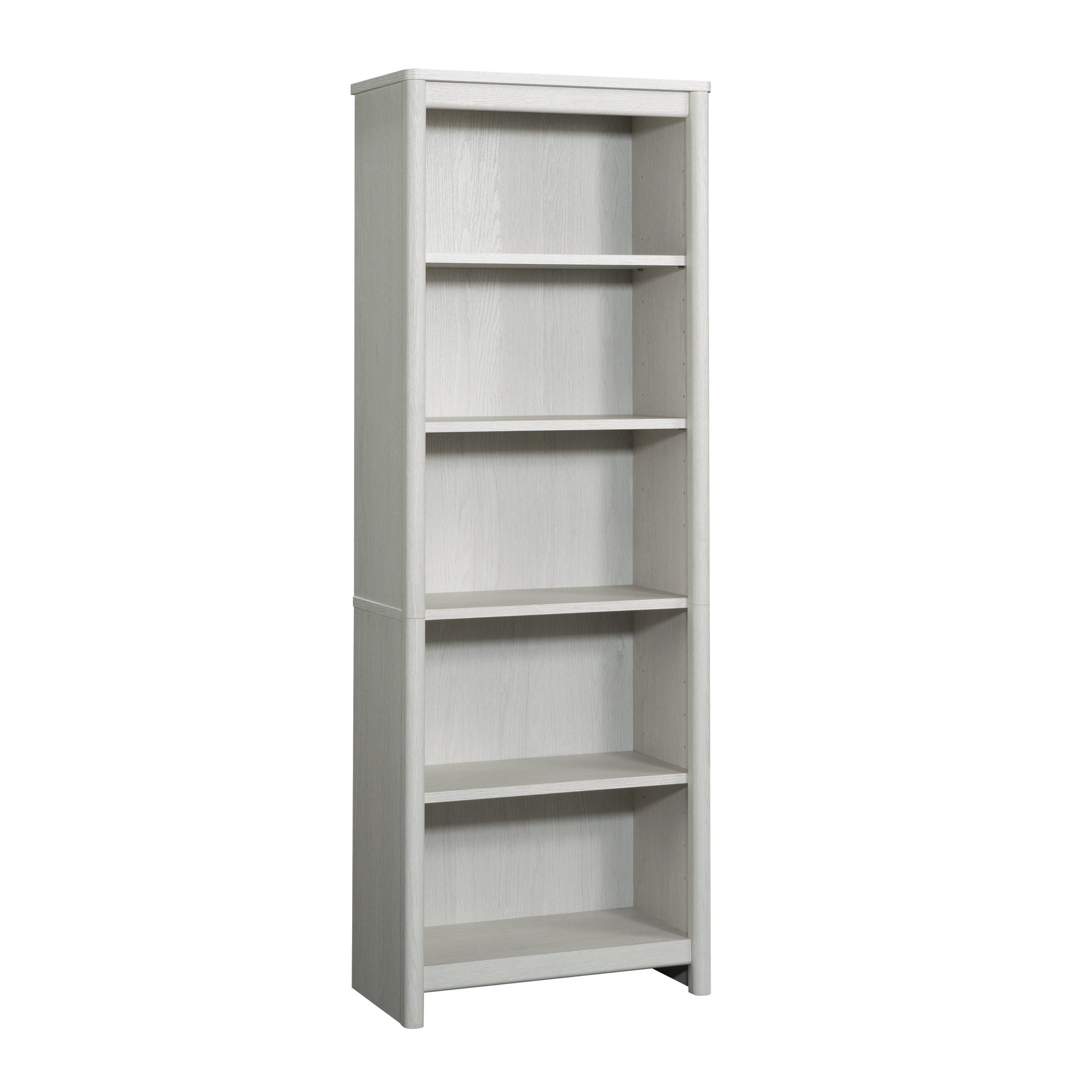 Vintage 5-Shelf Bookcase, White finish