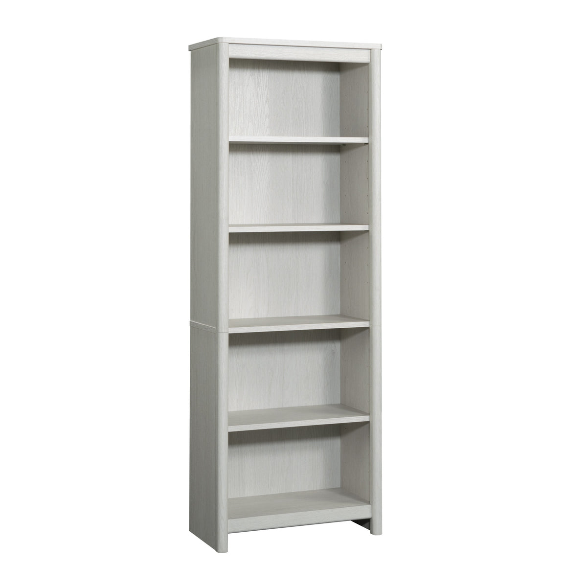 Vintage 5-Shelf Bookcase, White finish