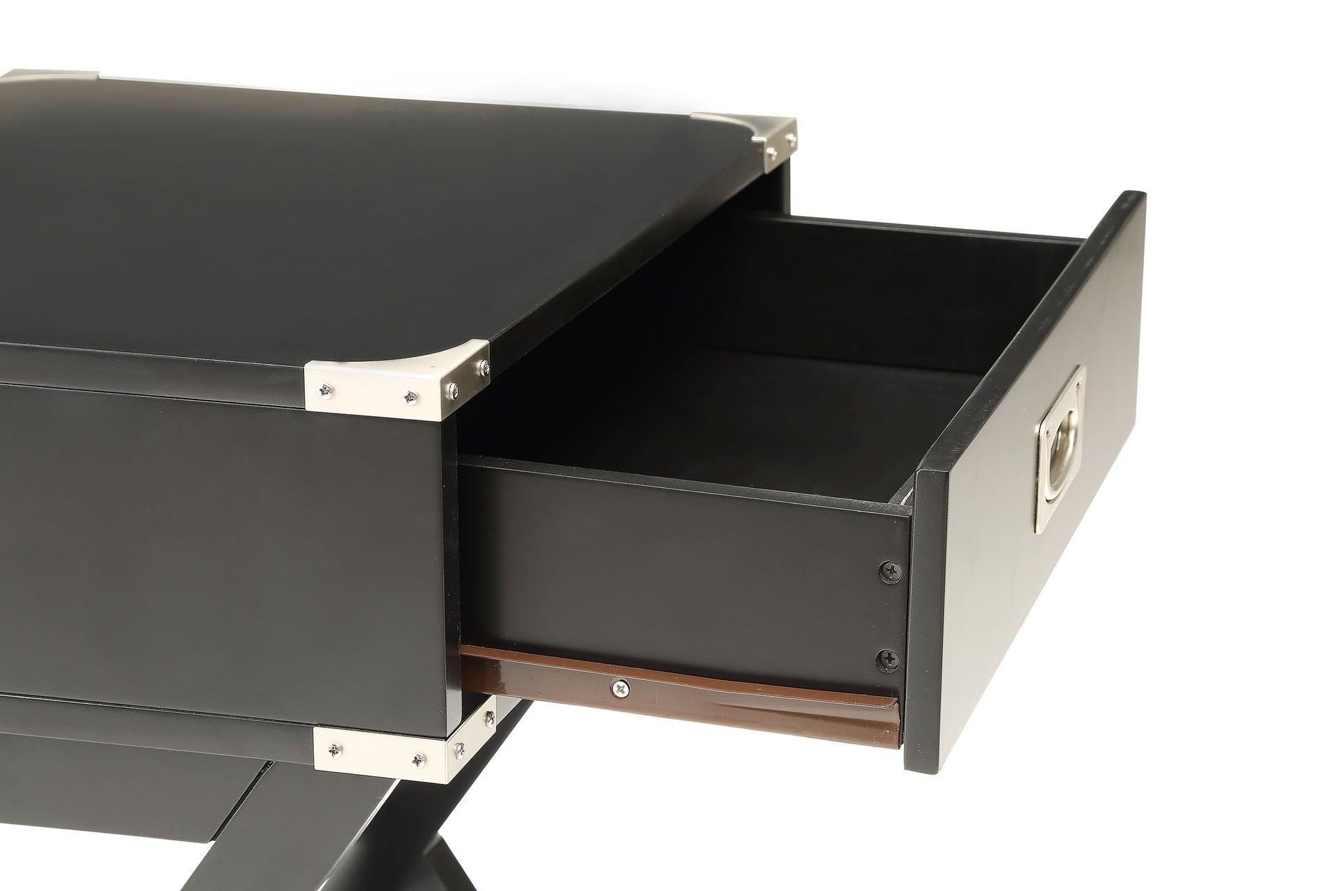 Babs Black Finish Accent Table