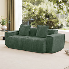Harrison LSF&RSF Sofa Velvet-Green