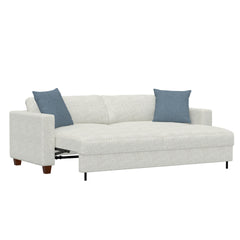 White Pop-Up Sleeper Sofa