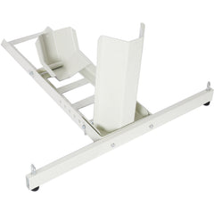 1800 Lb. Capacity Motorcycle Stand/Wheel Chock,adjustable heavy duty with 4 sets tie down