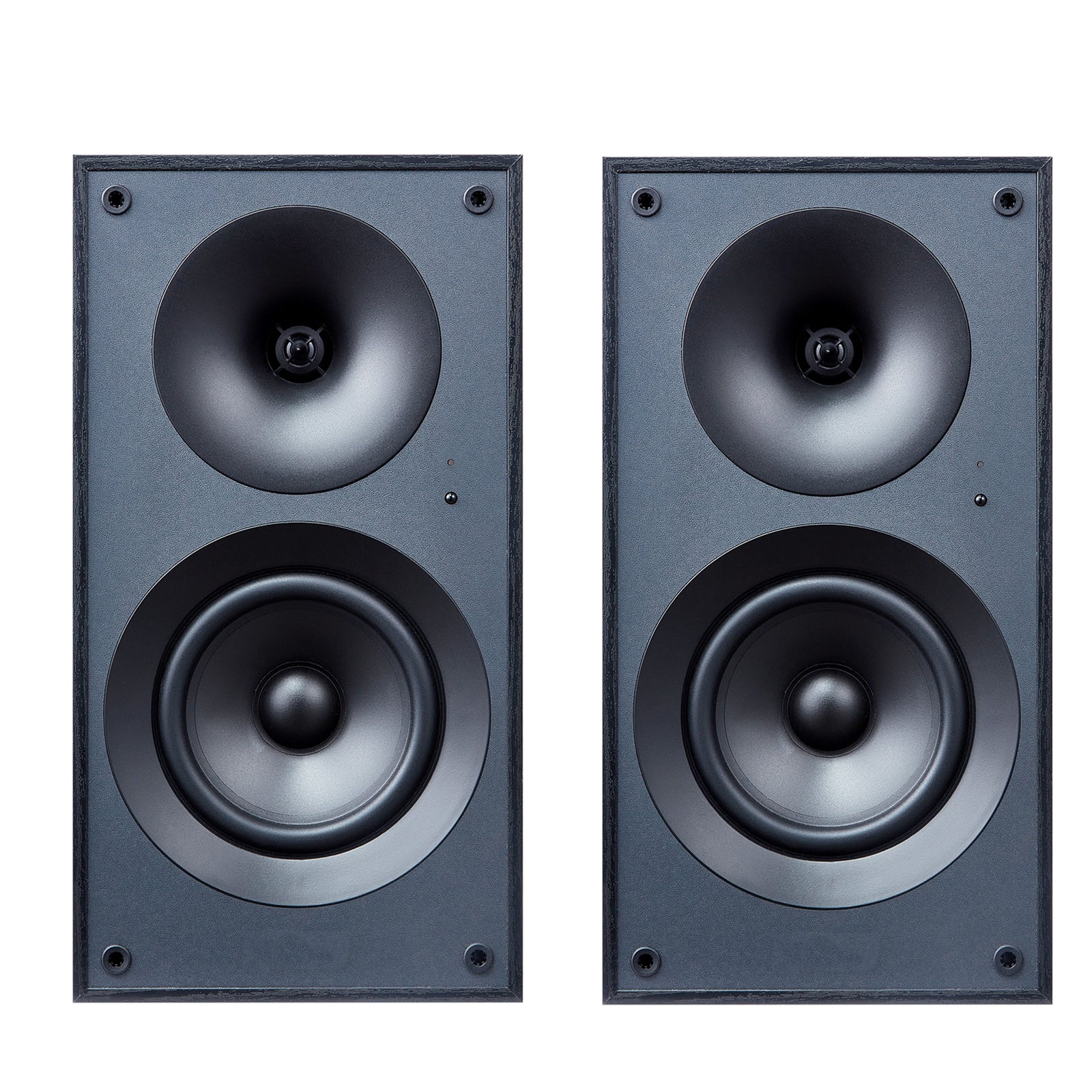 Active Powered Bookshelf Studio Monitor Speakers 25W x2 Bluetooth Coaxial Stereo