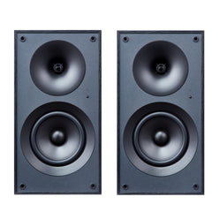 Active Powered Bookshelf Studio Monitor Speakers 25W x2 Bluetooth Coaxial Stereo