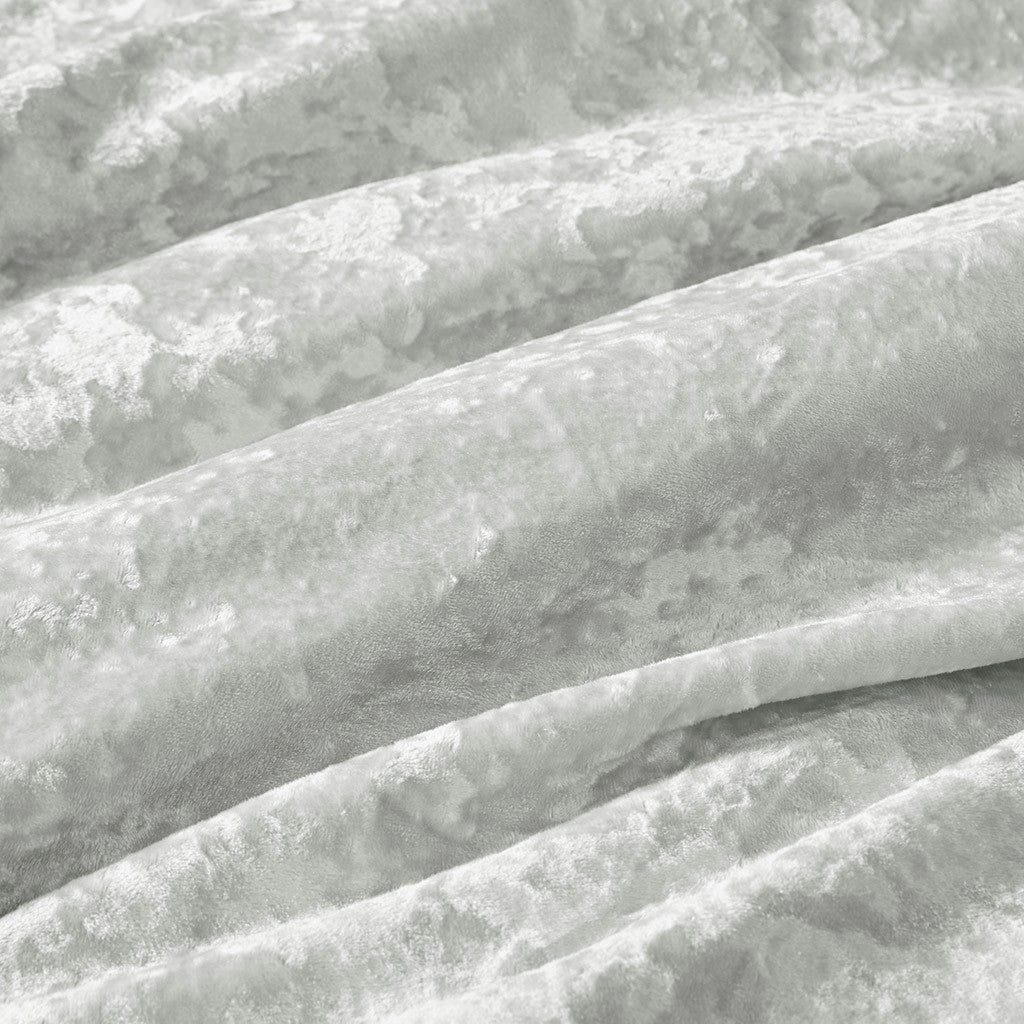 Twin/Twin XL Crushed Velvet Sherpa Reversible Comforter Set