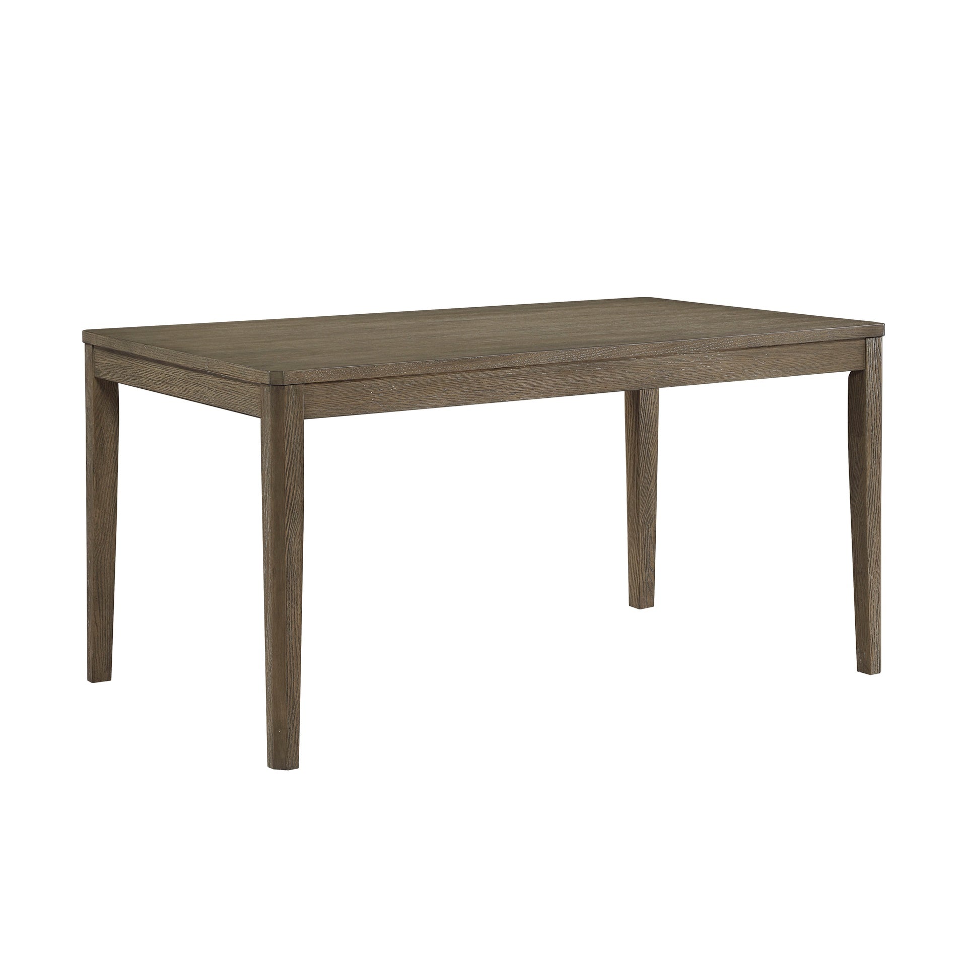 Stylish 6-Piece Dining Table Set with Bench Side Chairs Comfortable Light Brown Finish Wooden Dining Furniture