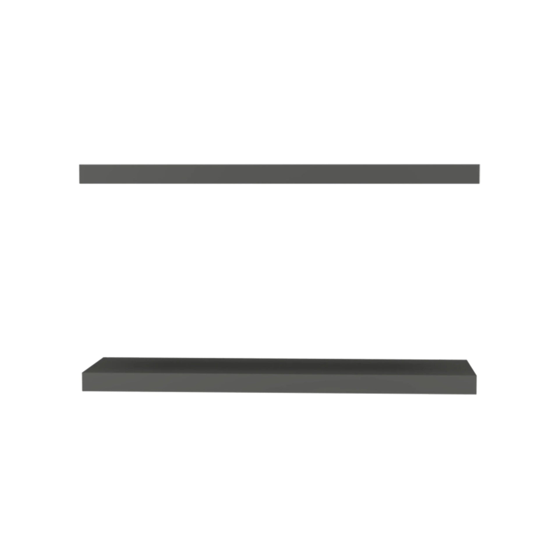 Matt Grey Floating Shelf