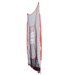 7x7 ft Baseball Softball Practice Net, Portable Baseball Training Net for Hitting Batting Catching Pitching, Backstop Baseball Equipment Training Aids with Strike Zone
