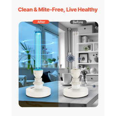 UV Light 25W Ultraviolet Lamp with Ozone Purifier UVC Lamp with Remote Control