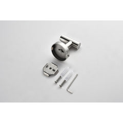 3-Pieces Bathroom Hardware Accessories Set - Towel Bar, Toilet Paper Holder, Robe Towel Hooks