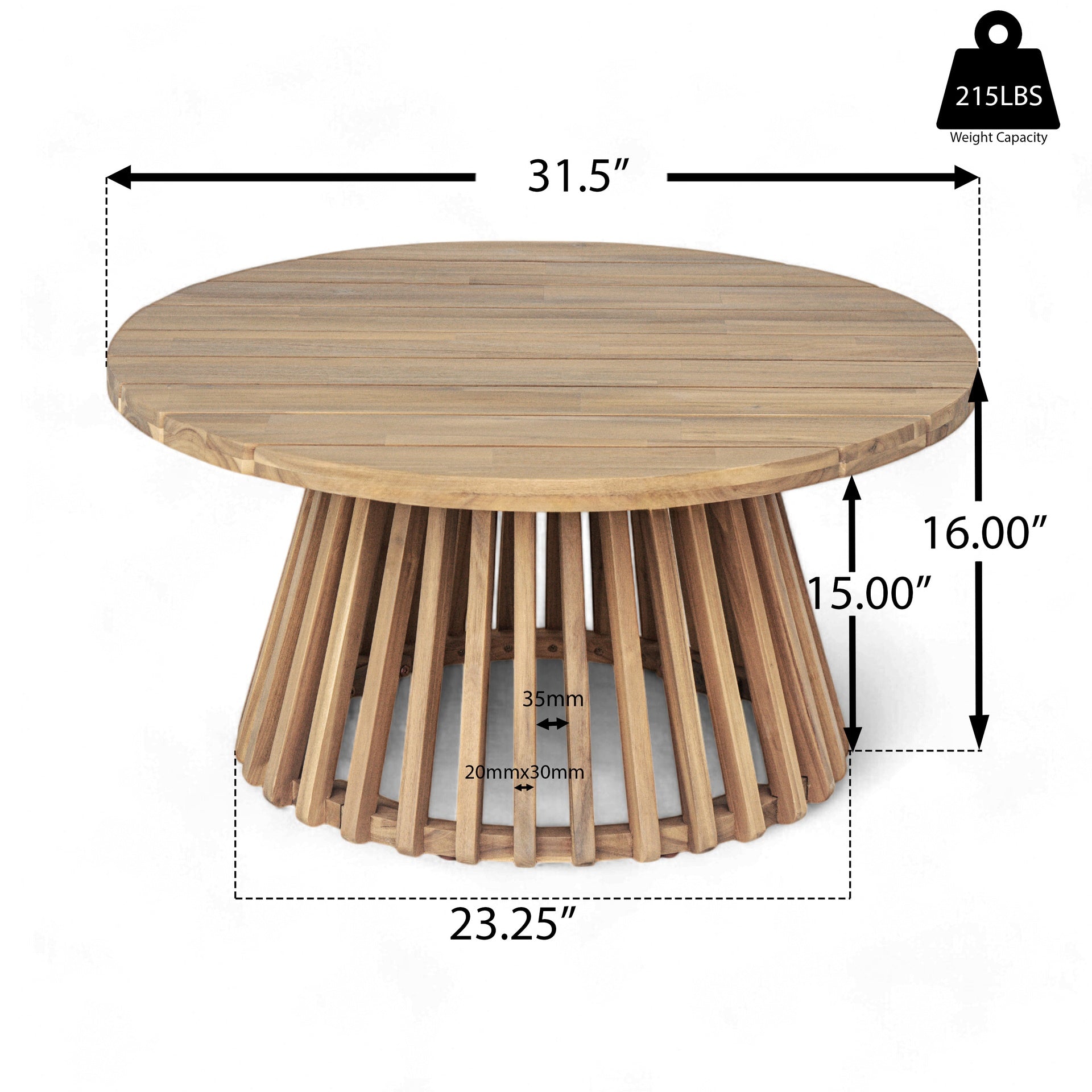 PATIO FURNITRE SETS : CLAREMONT 3 SEATER DAYBED + ACACIA WOOD TABLE