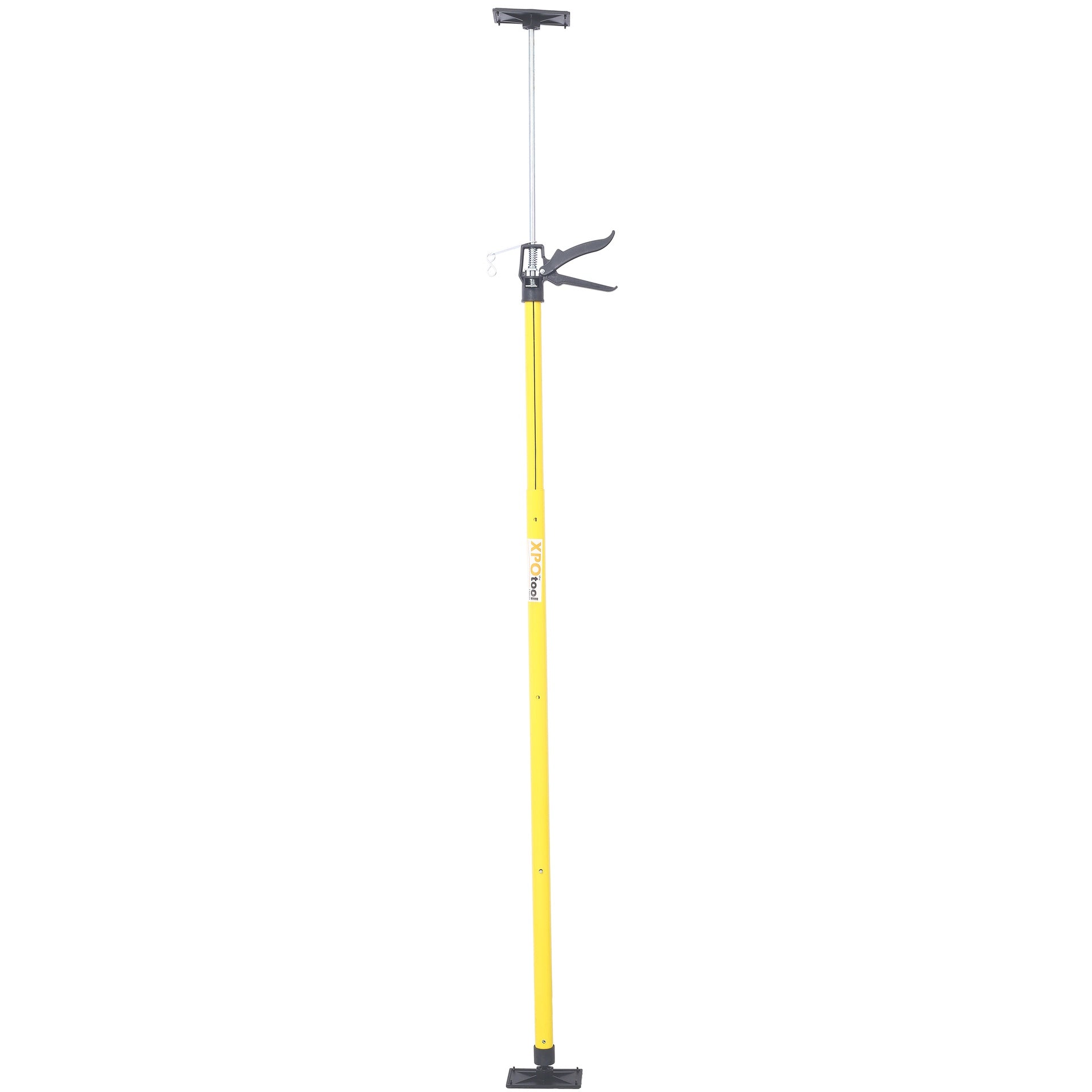 2Pack Adjustable Support Pole,Steel 3rd Hand Support System,Support Rod for Jacks Cargo Bars Drywalls,Cabinet Jacks for Installing Cabinets,Extends from 45 to 114 Inch