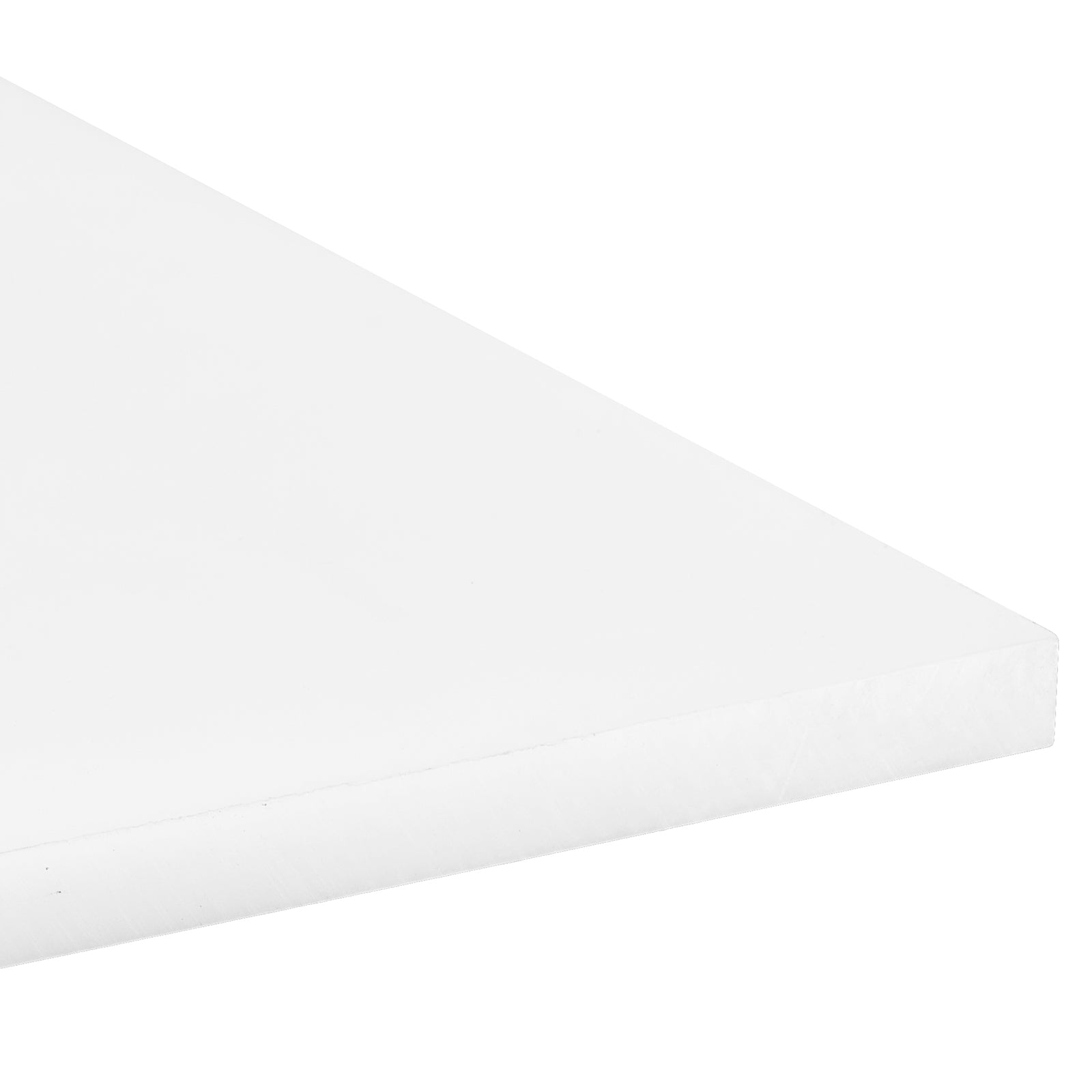 HDPE Plastic Sheet Board, 1 Pack High Density Polyethylene Sheet Plastic Panel, 24 x 48 Inch 1/2 Inch Thick Customizable Plastic Panels, for DIY Crafts, Heavy Duty Industrial Equipment, White