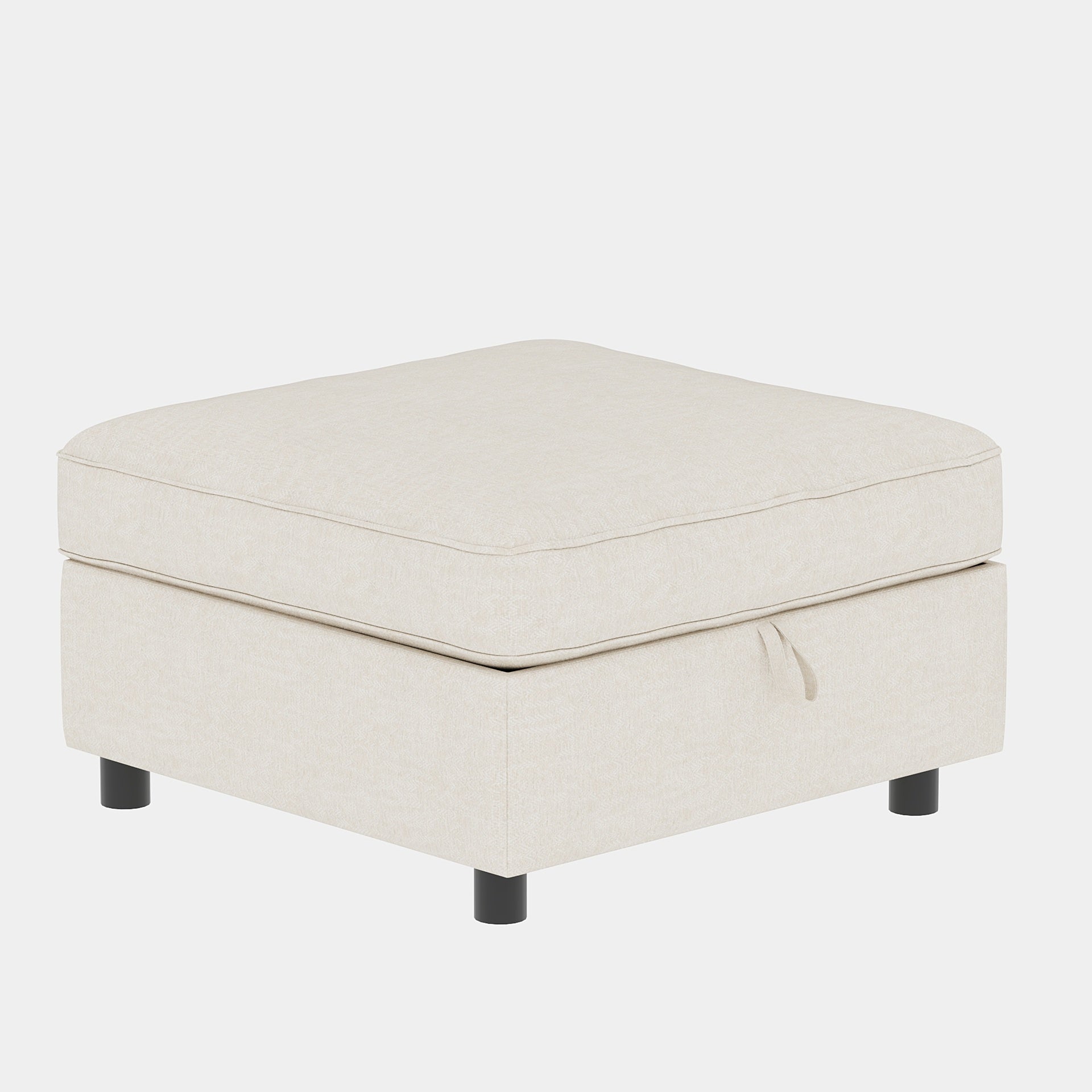 Armless Seat for Modular Sectional Sofa, Convertible Sofa Seat With Storage, Sleeper Sectional Sofa Set, Fabric Flexible Modular Combinations for Living Room(2PCS)