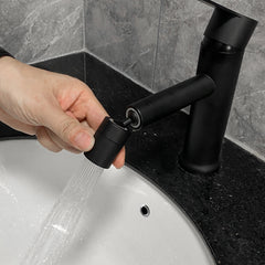 Single Handle Bathroom Sink Faucet with Pop-Up Drain (with Overflow)