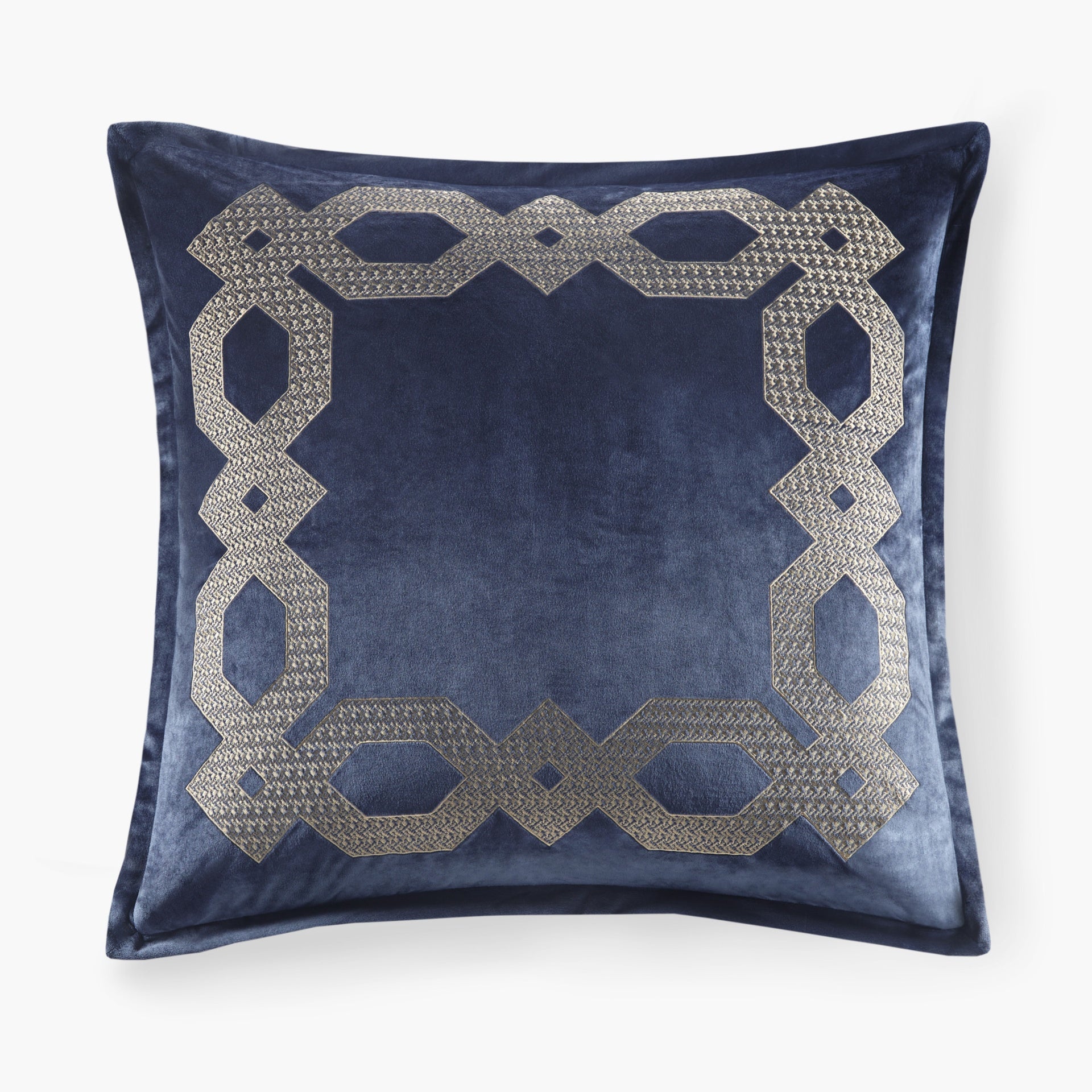 European Pillow Sham Navy 26x26"