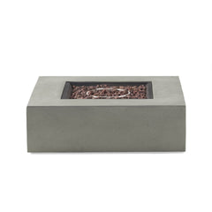 50 000 BTU SQUARE MGO FIRE TABLE TANK OUTSIDE