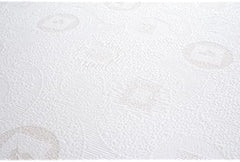 Herbal Fusion Collection, Green Tea-infused Polyester Memory Foam Mattress, Queen Size, White.