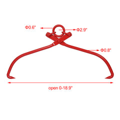 Skidding Tongs with Ring 16inch
