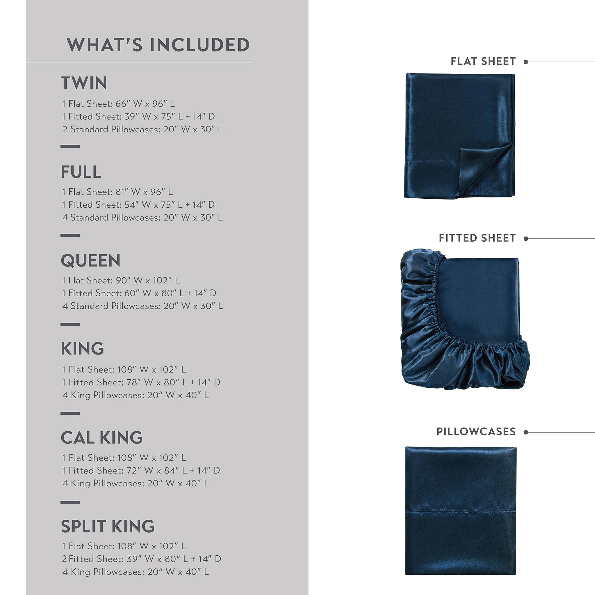 Luxury 2 PC Pillowcases King