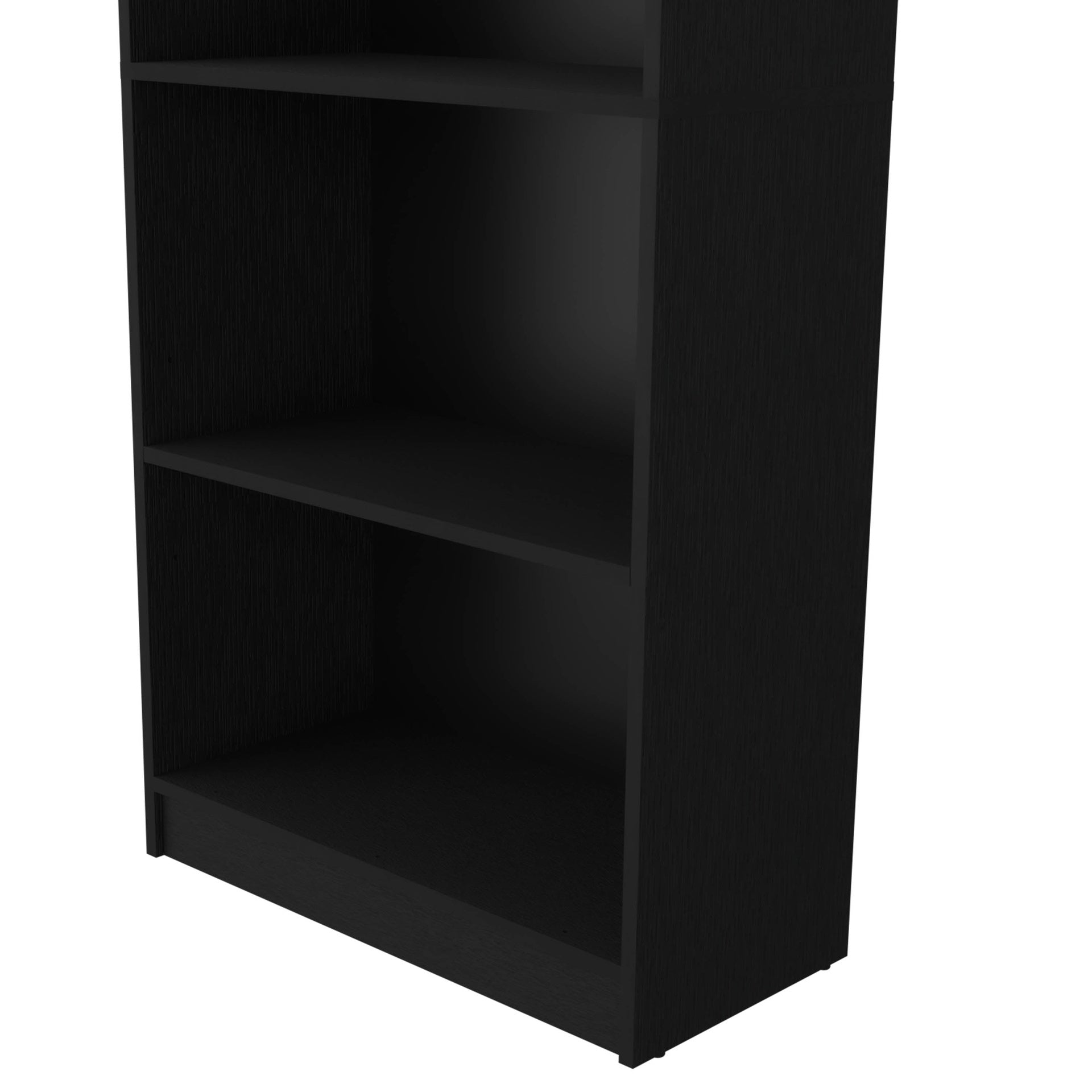 Wenge 5-Shelf Bookcase