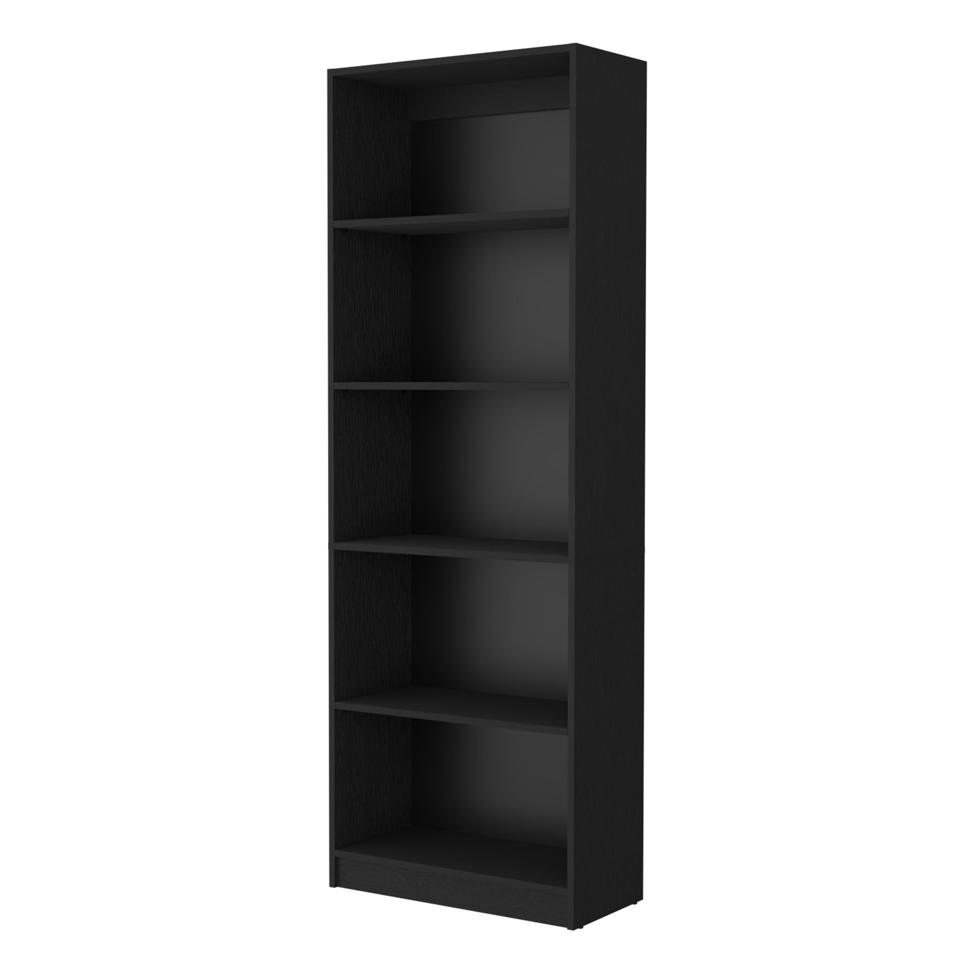 Wenge 5-Shelf Bookcase
