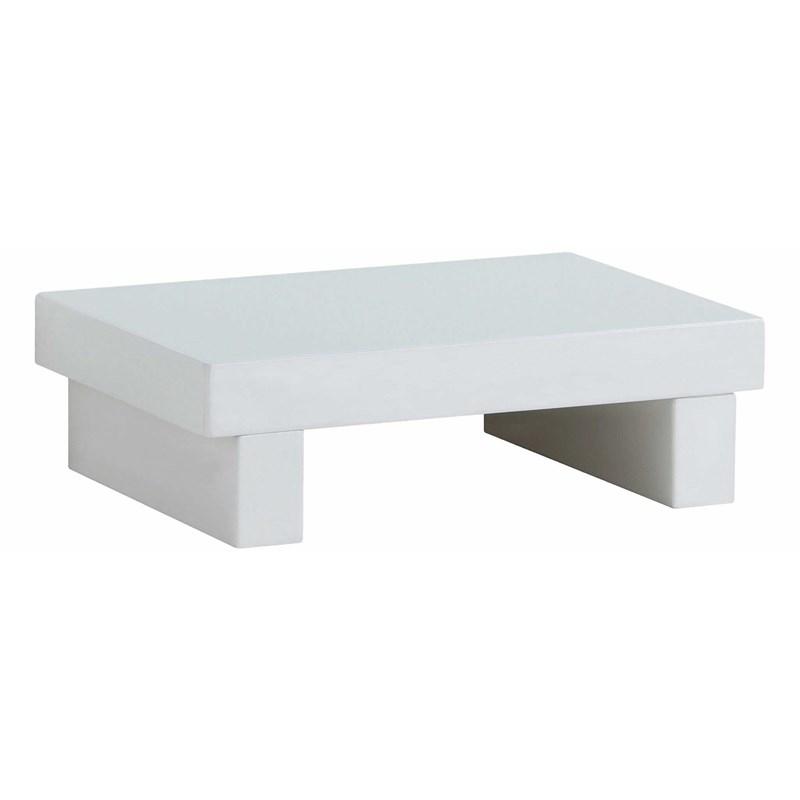 Contemporary Style 1pc Nightstand High Gloss Lacquer Coating White Finish Bedroom Furniture