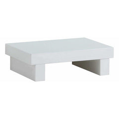 Contemporary Style 1pc Nightstand High Gloss Lacquer Coating White Finish Bedroom Furniture