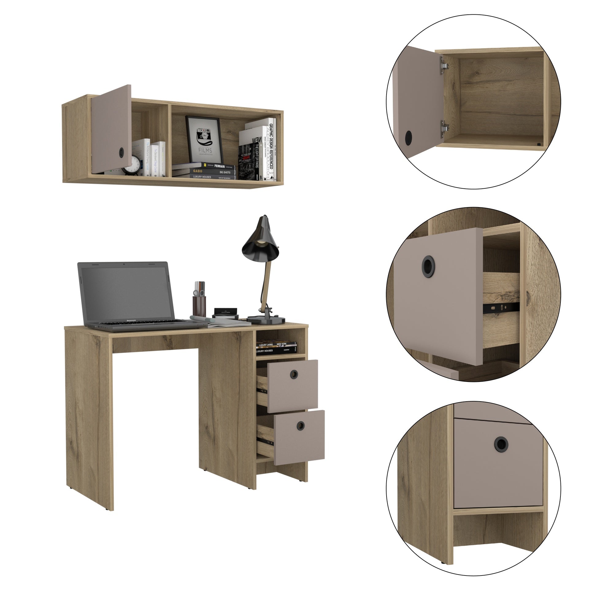 Tokyo Office Set, Three Drawers