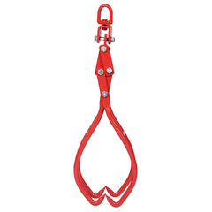 4 Claw Timber Log Lifting Logging Tongs Grabber Tong 28"