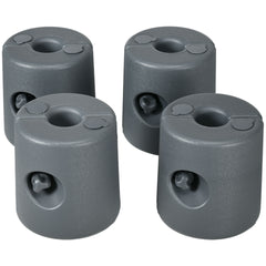 Outsunny Canopy Weights Set of 4, Tent Weights for Pop up Canopy, HDPE Water or Sand Filled, with Secure Screws, 104LBS