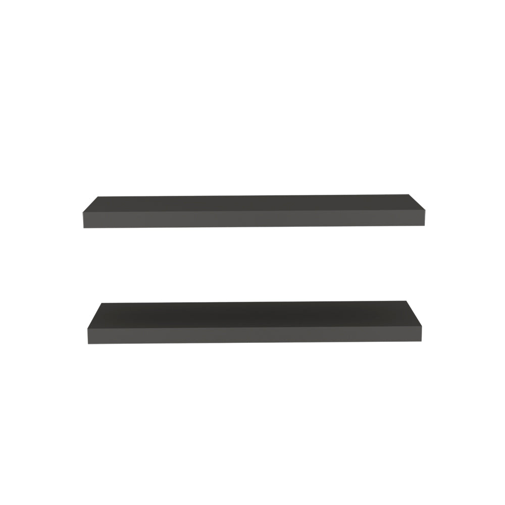 Floating Shelf Dallas, Living Room, Matt Gray