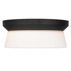 11 inch Black Integrated LED Flush Mount