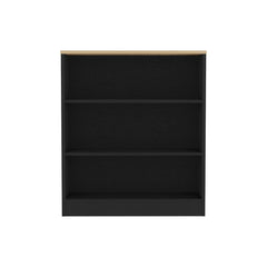 Kitchen Counter Dining Table Toledo, Kitchen, Black / Pine