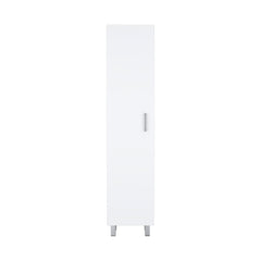 Storage Cabinet Molekeede, Laundry, White Finish