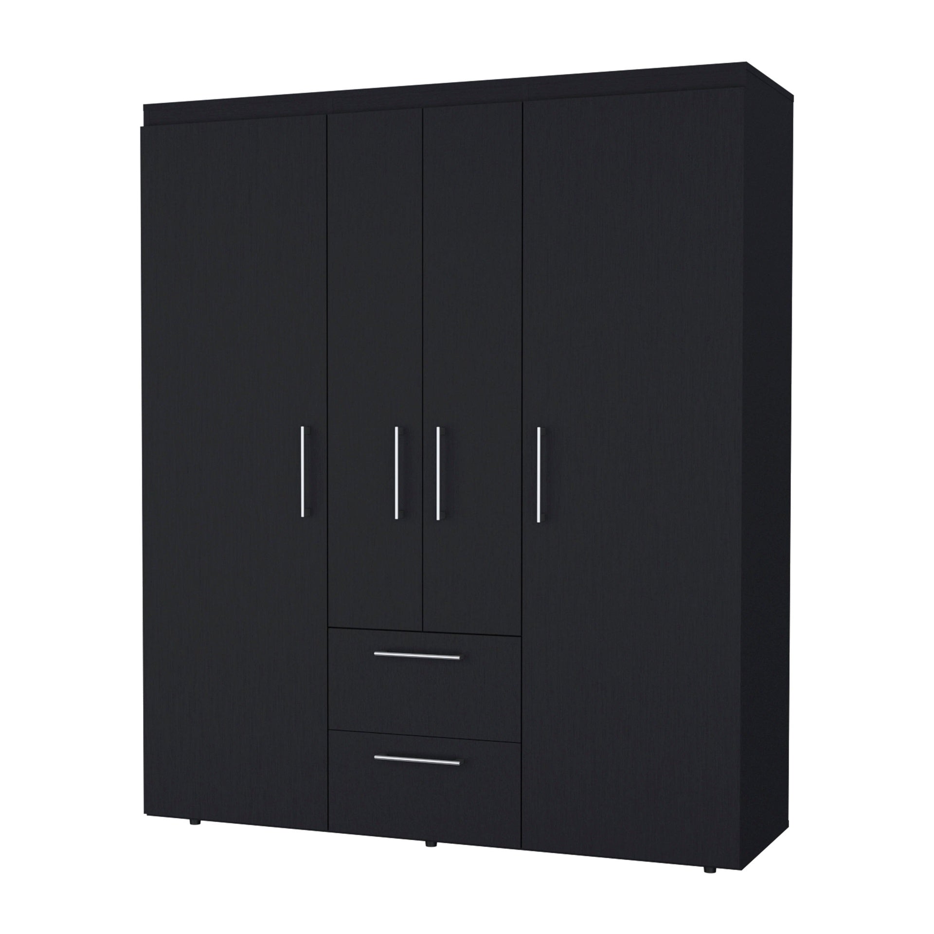 Wenge All-In-One 2-Door Armoire