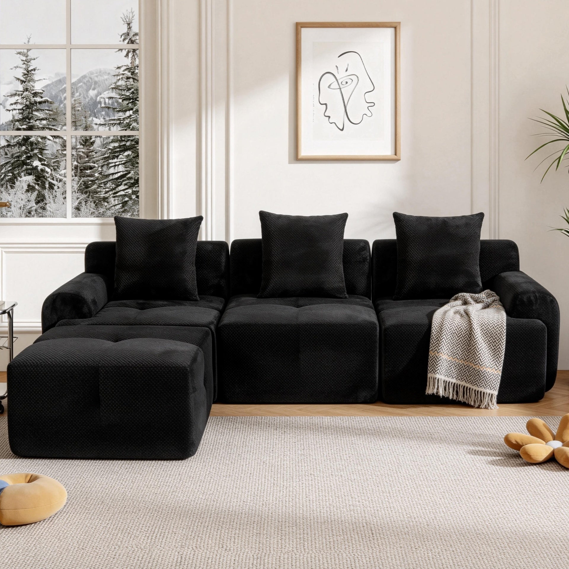 Sectional Cloud Sofa Couch