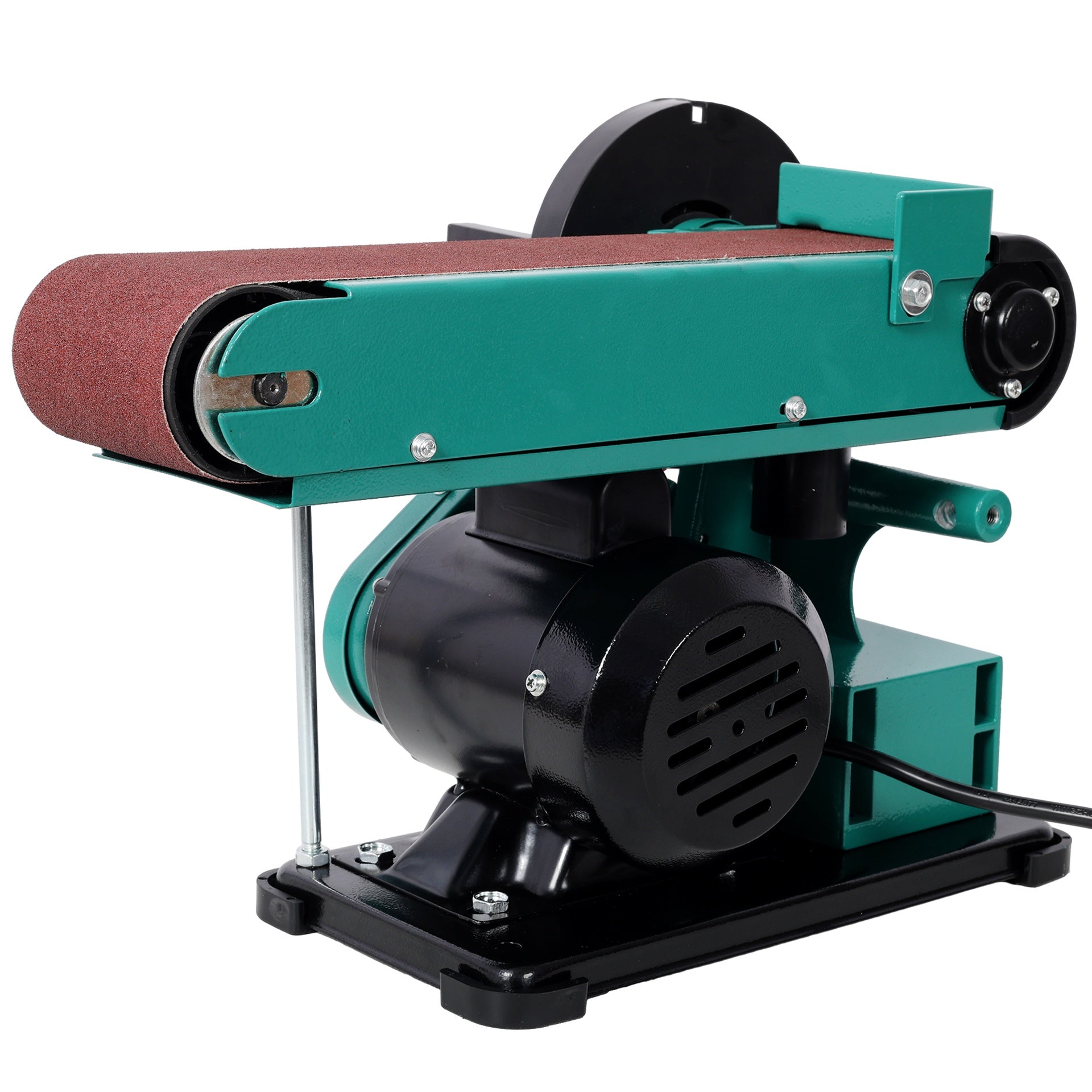 4" x 36" Belt Sander 6" Disc Polisher Grinder Sanders,120V/60Hz.UL certificate, Green Color