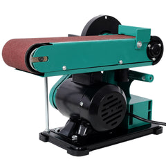 4" x 36" Belt Sander 6" Disc Polisher Grinder Sanders,120V/60Hz.UL certificate, Green Color