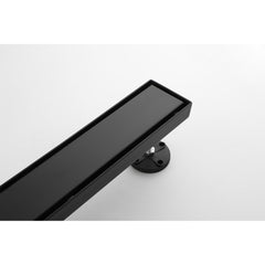 28 Inches Linear Shower Drain, Included Hair Strainer and Leveling Feet